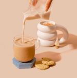 This is a silky smooth, plant-based take on eggnog and pairs perfectly with a shot of espresso. Plus, it's infused with reishi for stress support to ease your body and mind