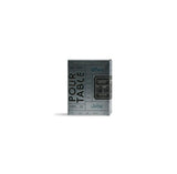 Premium specialty pour-over coffee packaging box with modern minimalist gray and black design