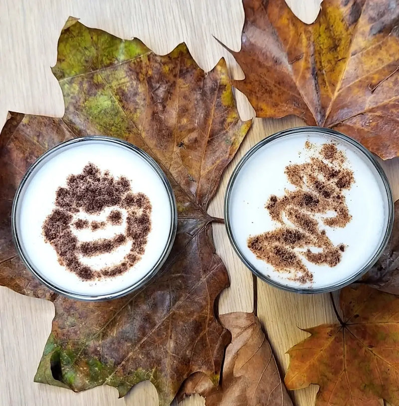 Chalo Pumpkin Spice Premix, creamy autumn latte blend with warm spices, perfect for chai or espresso lovers.