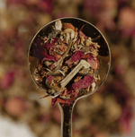 Nurtur Sleep Tea is a magnesium-rich herbal blend with rooibos, chamomile, nettle & rose petals, crafted to reduce stress, balance hormones & promote restful, uninterrupted sleep.