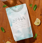 SEHA Wellness Diges-Tea Ayurvedic blend for digestion, bloating relief, and gentle detox with antioxidant-rich herbs.