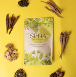 SEHA Wellness Immuni-Tea herbal blend with Amla, Giloy, and Tulsi for immunity boost, stress relief, and daily wellness.