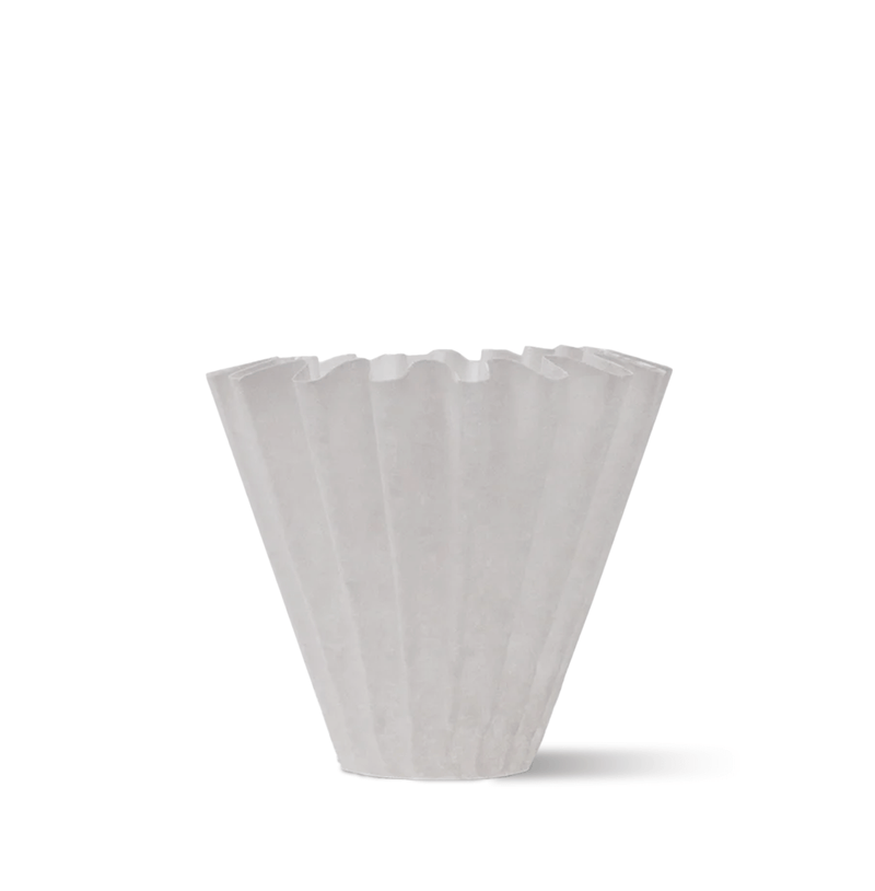 FELLOW Stagg Paper Filters, flat-bottom design, optimized for steep-sloped Stagg Drippers, pack of 45 for precise pour-over brewing.