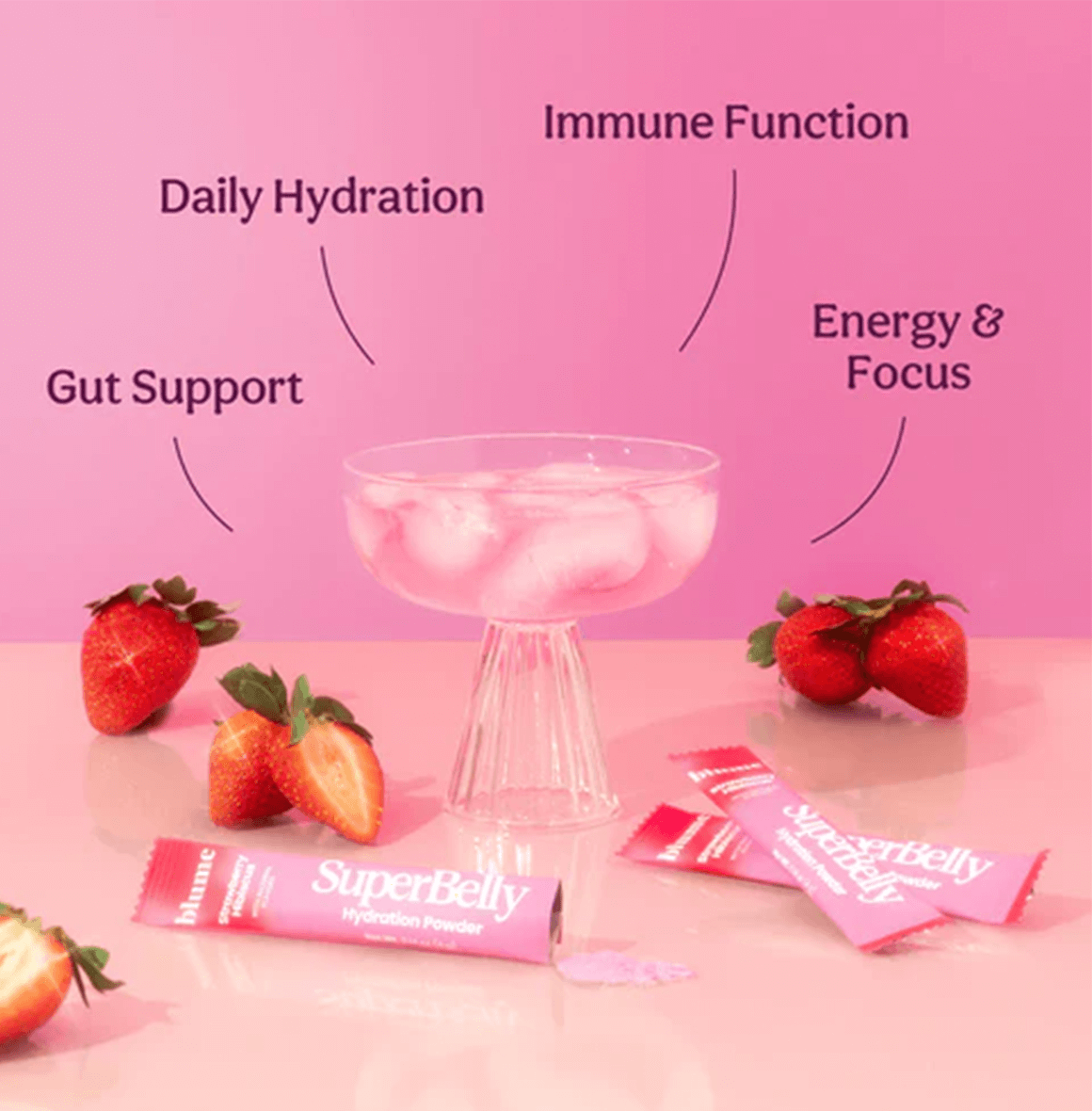 Bright, juicy, and tart, this water elixir comes together in no time. Add to cold water, shake with ice and hit the road, plane, gym, or mat with intention.