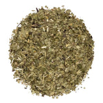 Traditional Yerba Mate - premium UAE argentina herb blend, finely chopped leaves ready for brewing.