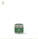 Wabisabi Ceremonial Matcha features 100% organic, stone-ground Tencha leaves from Uji, Japan. Enjoy rich umami flavor, vibrant green color, and smooth texture in lattes or tea ceremonies.