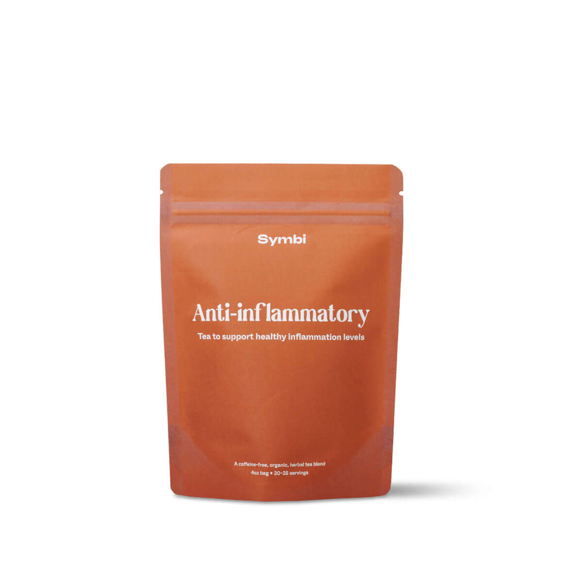 Anti-Inflammatory Tea with turmeric, ginger root, cinnamon, lemongrass, and black pepper—caffeine-free and designed to ease joint pain, reduce inflammation, and support your immune system.