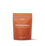 Anti-Inflammatory Tea with turmeric, ginger root, cinnamon, lemongrass, and black pepper—caffeine-free and designed to ease joint pain, reduce inflammation, and support your immune system.