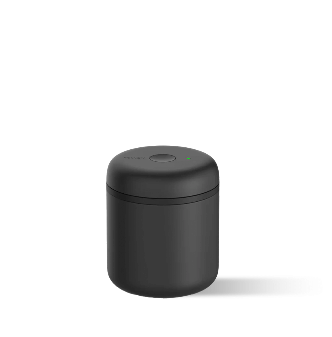 FELLOW Atmos Vacuum Canister with airtight seal and vacuum lid, designed to keep coffee and food fresh by reducing oxidation, manual or electric.