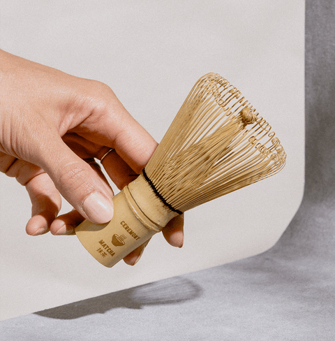 Hand-Crafted Bamboo Matcha Whisk | Traditional Bamboo Chasen | Create Frothy Matcha