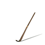 Handmade purple bamboo Matcha scoop (Chashaku) with a rounded J end for perfect matcha measurement. Natural materials.