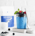 Blue Ninja Blue Matcha Powder | Wild Harvested Butterfly Pea Flowers  | Caffeine-Free Matcha Alternative
