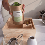 The complete Ceremony Matcha Kit, perfect for matcha starters and matcha addicts alike. It includes our signature matcha alongside traditional Japanese matcha preparation accessories