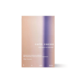 Hummble Calm Cacao, a soothing adaptogenic hot chocolate with chamomile, passionflower, and ocean magnesium, designed to promote relaxation, ease stress, and support restful sleep.