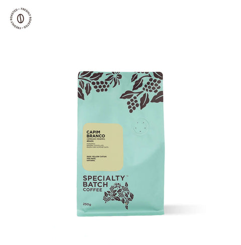 Brazil Capim Branco Coffee, Yellow Catuai from Cerrado Mineiro, sweet and consistent specialty beans