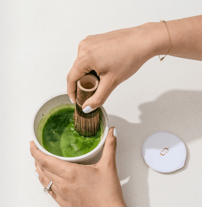 Casa Cura Organic Matcha is authentically crafted by milling tea leaves with a granite stone, this traditional method gives our vibrant matcha an ultra-fine texture that’s decadently smooth, mellow and naturally sweet, a true joy to taste.