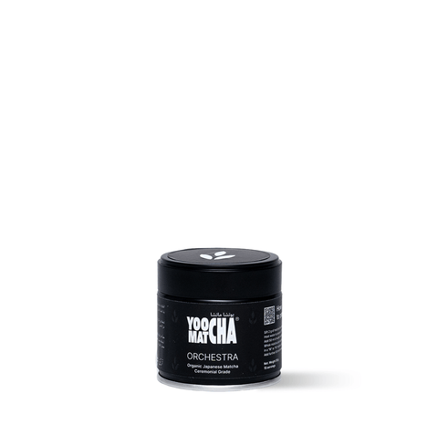 YOOCHA Ceremonial Grade Matcha, made from first-harvest Japanese tea leaves, offers natural sweetness, smooth texture, and high antioxidants.