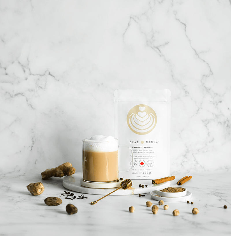 Chai Ninja Powdered Chai Blend | Honey & Spices | Instant Chai