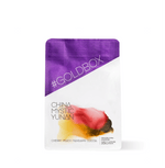 China Mystic Yunan Specialty Coffee packaging with vibrant design and #goldbox label.