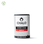 Chalo Chini Masala Chai, black tea & spice blend, bold flavour, less sugar chai latte