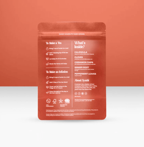 Christmas Tea | Drink Symbi loose leaf festive season herbal tea