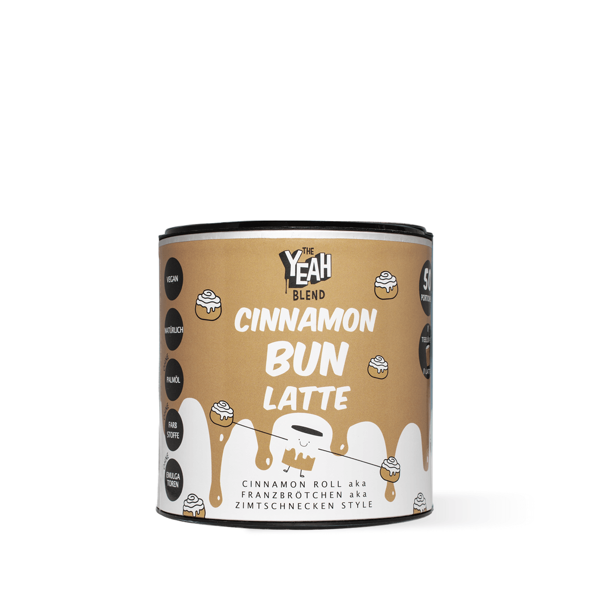 Cinnamon Bun Latte with sweet, spicy cinnamon flavor—vegan, crumb-free, and perfect for cozy moments; your favorite pastry as a warm, frothy drink.
