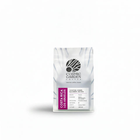 Cosmic Garden Coffee Costa Rica Los Abuelos washed single-origin Tarrazu coffee beans, 250g bag