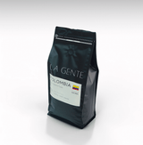 Colombia San Sebastian coffee bag showcasing vibrant notes of red fruits and sustainable farming.
