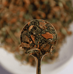 Nurtur Cinnamon Flow Tea is a herbal blend with cinnamon, red clover, and chaste berry, crafted to ease PMS symptoms, support hormonal balance, and promote daily wellbeing.