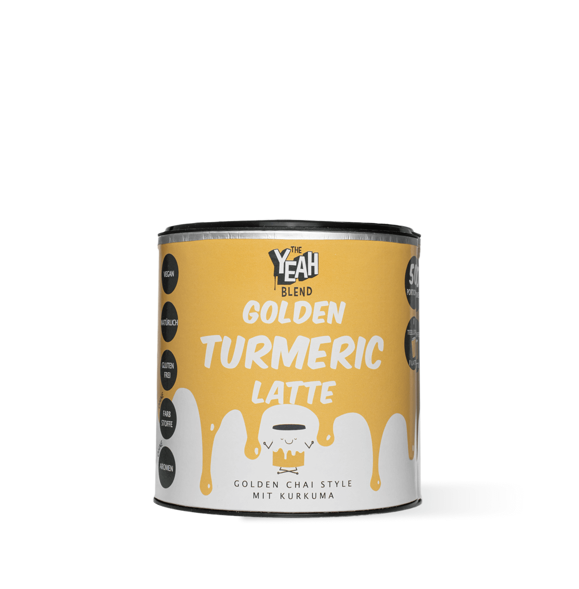 Golden Turmeric Latte with turmeric, cinnamon, and aniseed—sweet, spicy, and anti-inflammatory; a trendy, soothing break from everyday stress.