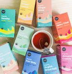 Organic English Breakfast with high-quality black tea—bold, invigorating, and perfect for starting your day, whether enjoyed black or with a splash of milk for a productive boost.