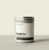 Uji Houjicha Powder: Deep roasted for toasty aromas, caramelized sugar notes, and versatile use in recipes. Premium Uji tea leaves.