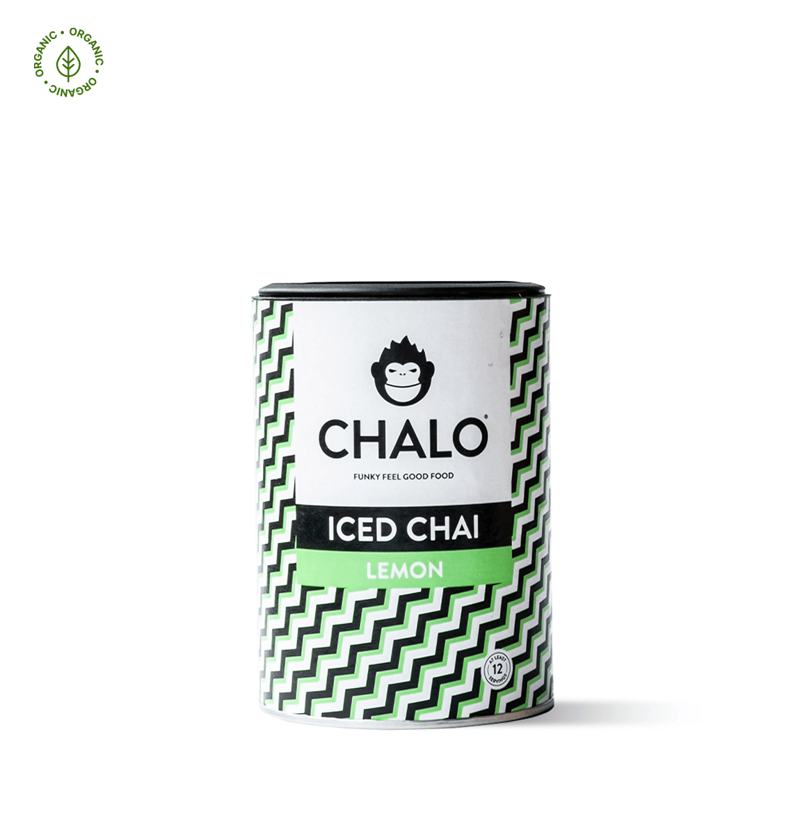 Chalo Lemon Iced Chai, tart lemon & sweet jaggery blend, fresh vegan iced tea for all seasons.
