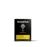 Island of Gods drip bags displayed, featuring vibrant packaging for flavorful coffee blends.