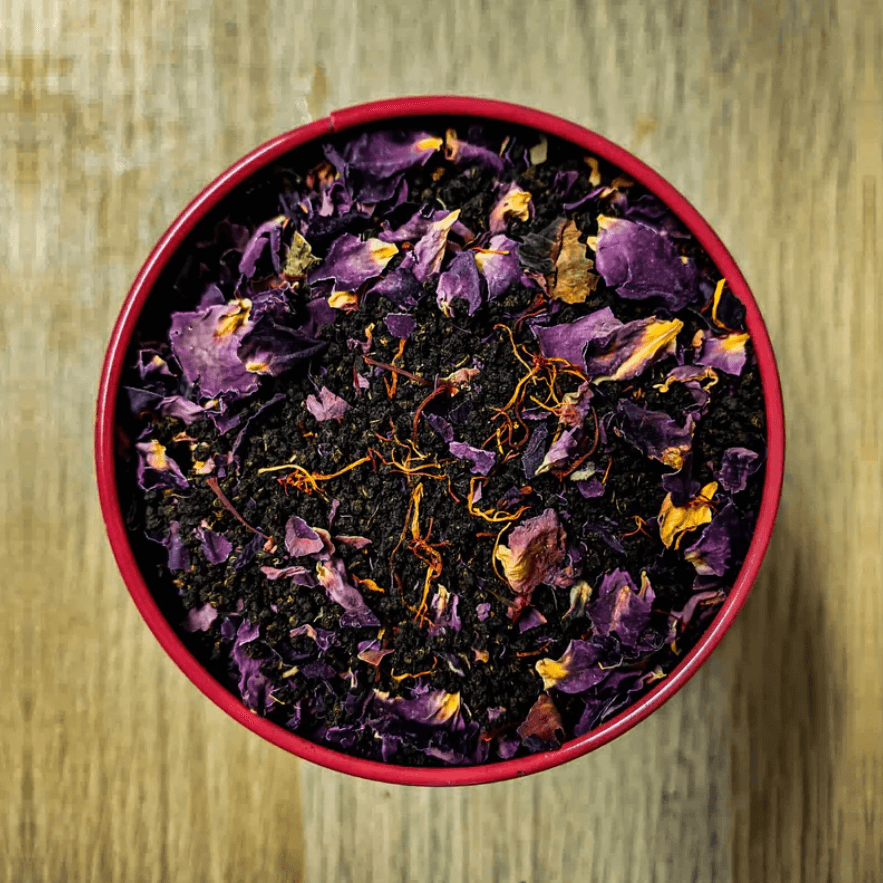 The Chai Guys' limited edition Kesar Chai blend with robust black tea and luxurious saffron, inspired by Kolkata's Chaiwalas.