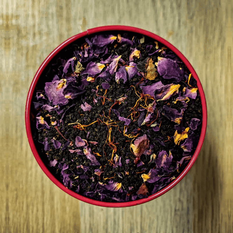 The Chai Guys' limited edition Kesar Chai blend with robust black tea and luxurious saffron, inspired by Kolkata's Chaiwalas.