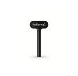 Black NoNormal Tube Squeeze Key, compact reusable tube squeezer for extracting remaining contents from squeeze tubes