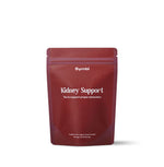 Kidney Support Tea with dandelion leaves, marshmallow root, hibiscus, burdock root, horsetail, and parsley—designed to support elimination channels and maintain fluid balance for overall kidney health.