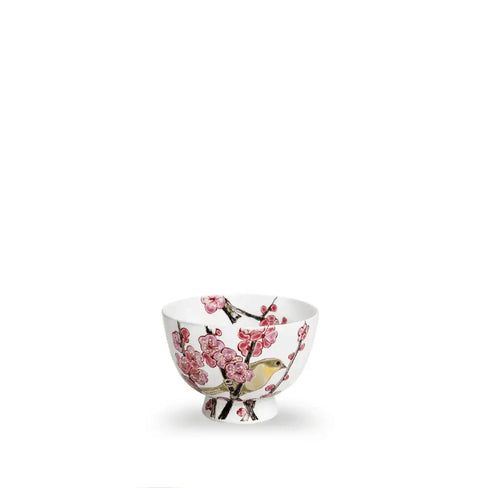 Kyoto Ume Tori (Plum Blossom Songbird) Matcha Bowl