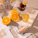 FOODS BY ANN GUARCO Natural Energy Drink Cherry, a no-sugar-added vitality drink with apple and cherry, packed with natural energy and flavor.