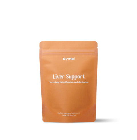 Liver Support Tea with 100% organic traditional herbs—designed to cleanse and balance your body, perfect for supporting liver health after overindulgence or as part of your wellness routine.