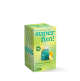 Matcha Lemonade instant green tea powder box with spirulina, sugar-free and packed with antioxidants.