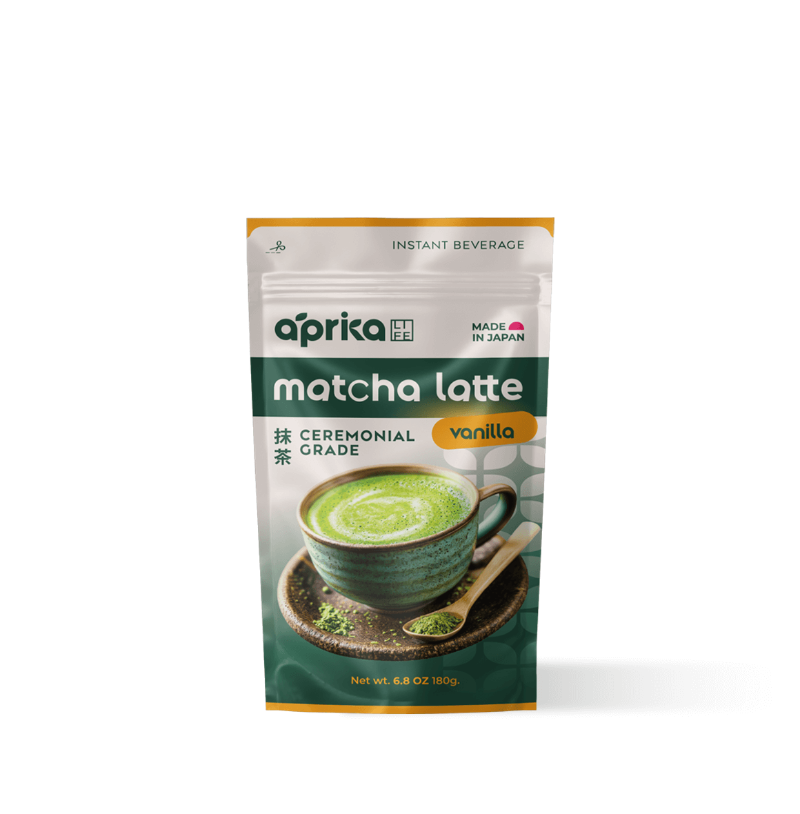 Naturally sweetened vanilla blend Organic, vegan-friendly, gluten-free, and dairy-free, this ceremonial Ceremonial Matcha Latte Mix