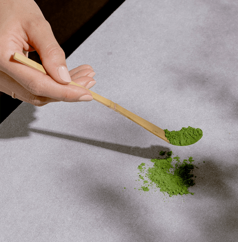 Traditional Japanese Matcha Spoon,  100% Bamboo Chashaku,  Preserve Matcha Flavor
