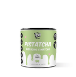 Pistatcha Latte with creamy pistachio and premium Japanese matcha—vegan, natural, and indulgent; perfect warm or iced, with or without a shot of espresso.