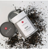 100 years old Wakōcha (Japanese Black Tea) from AICHA packaging with loose leaf tea