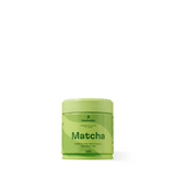 Tin of Pure Ceremonial Grade Matcha green tea for traditional preparation, 30g