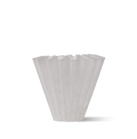 FELLOW Stagg Paper Filters, flat-bottom design, optimized for steep-sloped Stagg Drippers, pack of 45 for precise pour-over brewing.