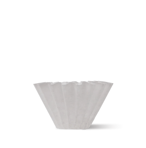 FELLOW Stagg Paper Filters, flat-bottom design, optimized for steep-sloped Stagg Drippers, pack of 45 for precise pour-over brewing.