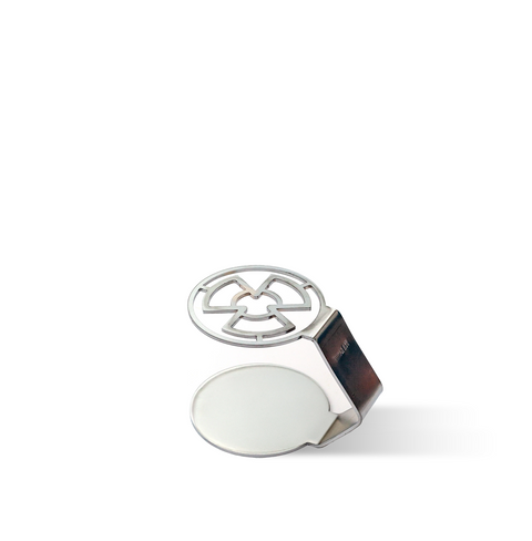 Ben Rahim Cezwe Coffee Stand, made from chromed metal, provides stable support and elegant style for your Turkish coffee setup. Durable, easy to clean, and perfect for daily use.